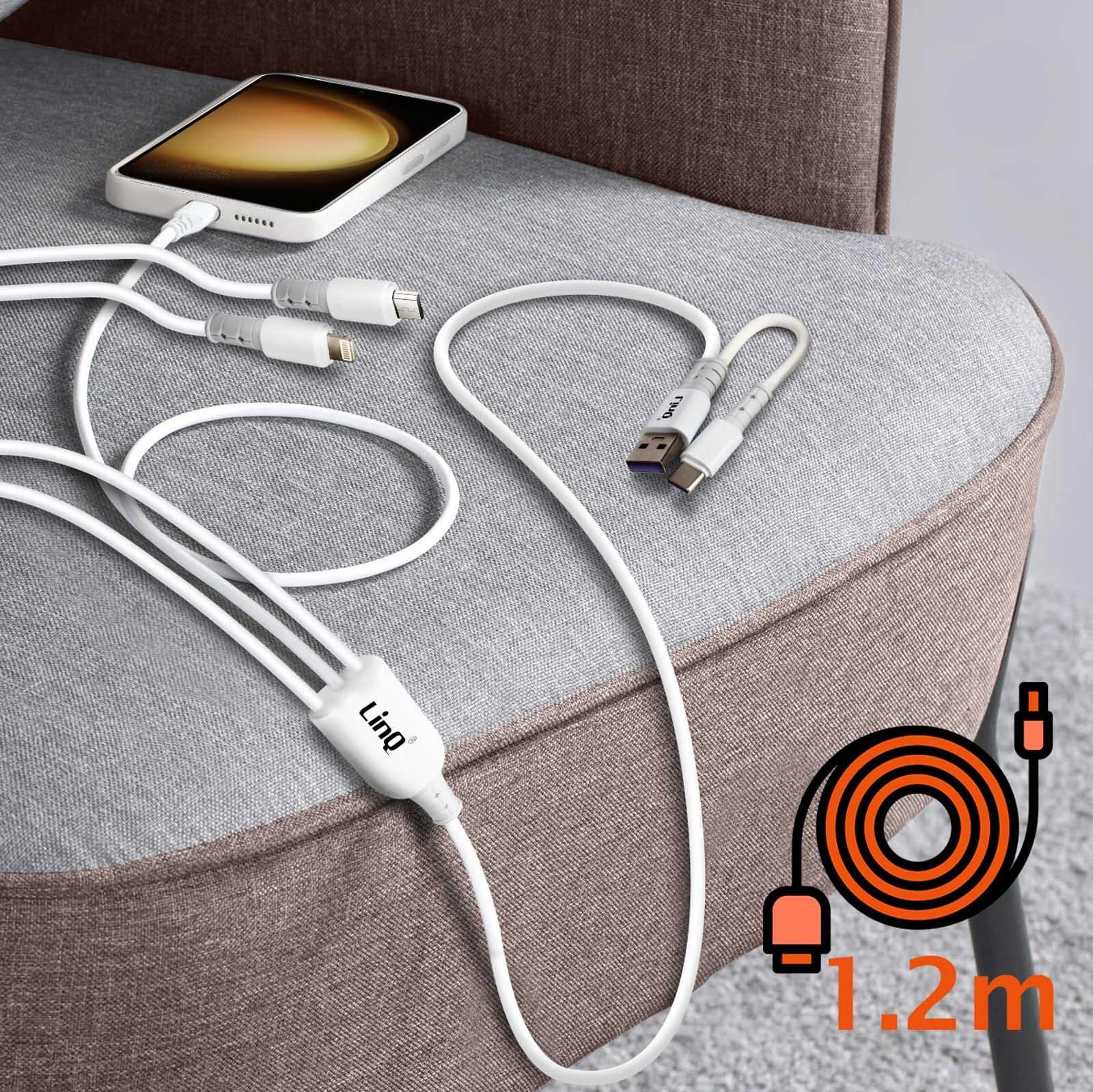 Avizar  5-in-1 Kabel Doppelter USB/USB-C Eingang 