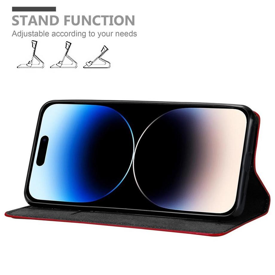 Cadorabo  Hülle für Apple iPhone 14 PRO Magnetverschluss, Kartenfach 