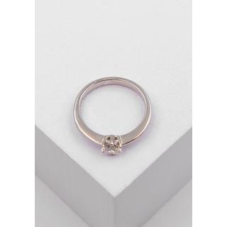 MUAU Schmuck  Bague Solitaire Diamant 0.40ct. or blanc 750 