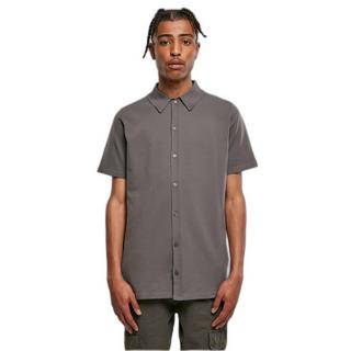 URBAN CLASSICS Gestricktes Kurzarmhemd  