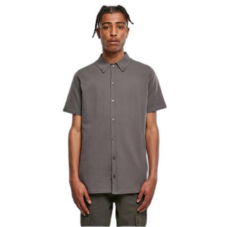 URBAN CLASSICS Gestricktes Kurzarmhemd  