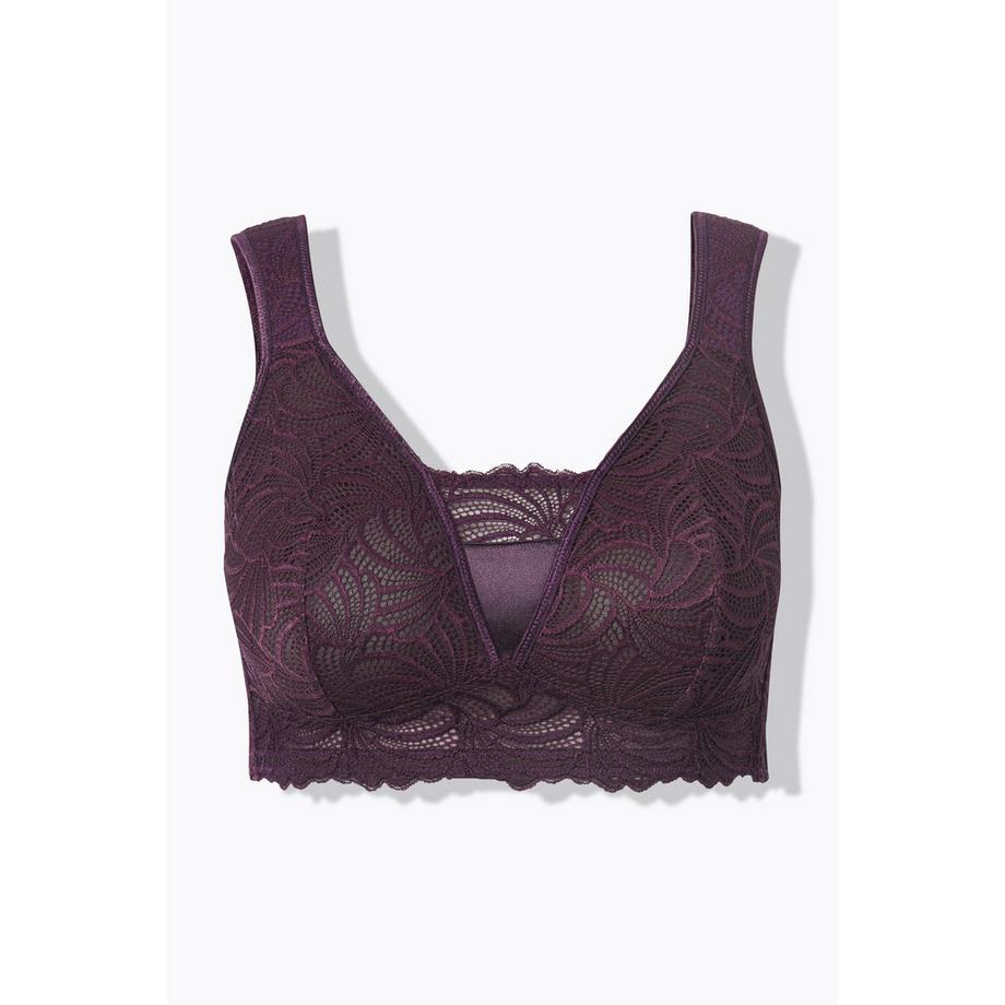 Ulla Popken Bralette Dentelle sans Armatures  