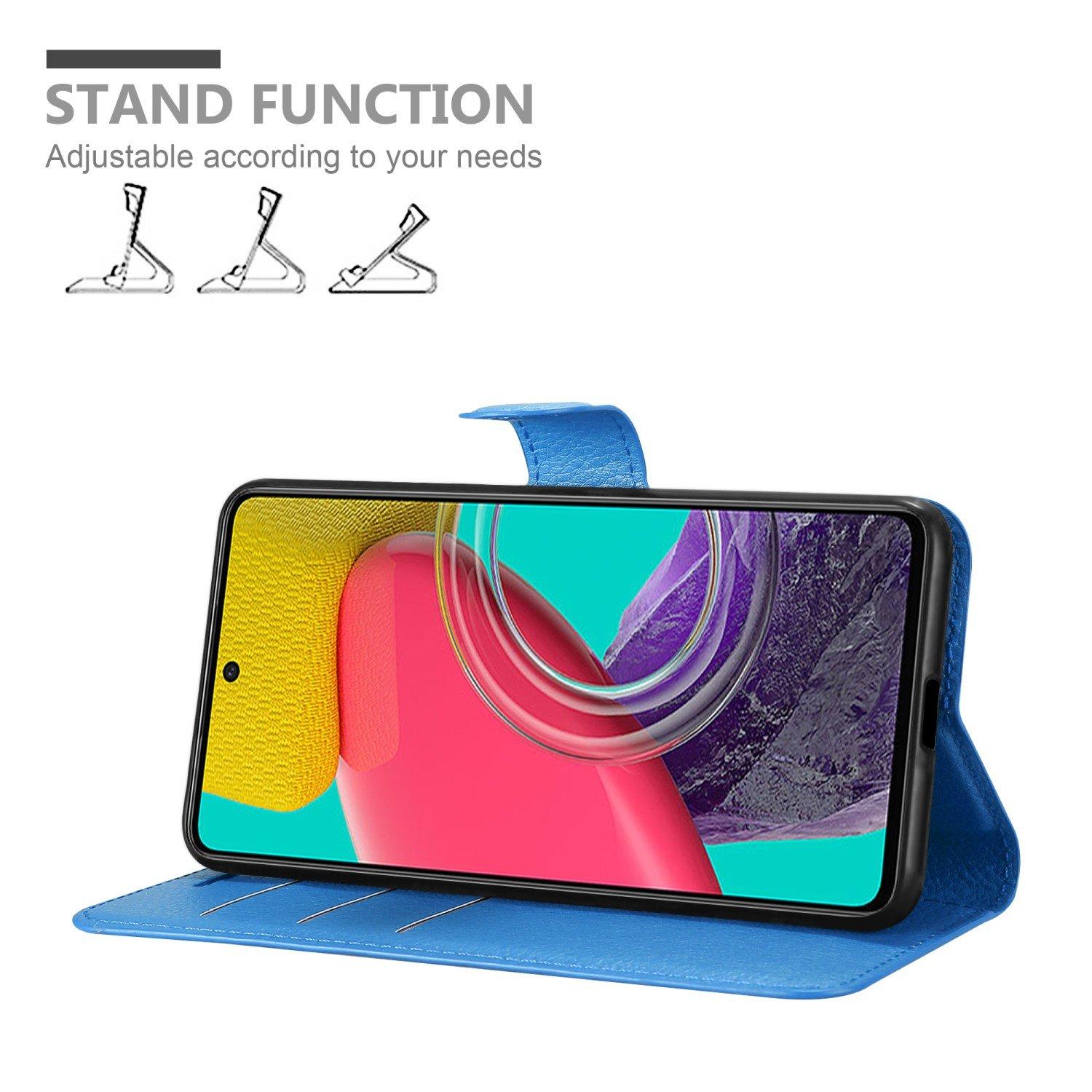 Cadorabo  Hülle für Samsung Galaxy M53 5G Standfunktion, Kartenfach 