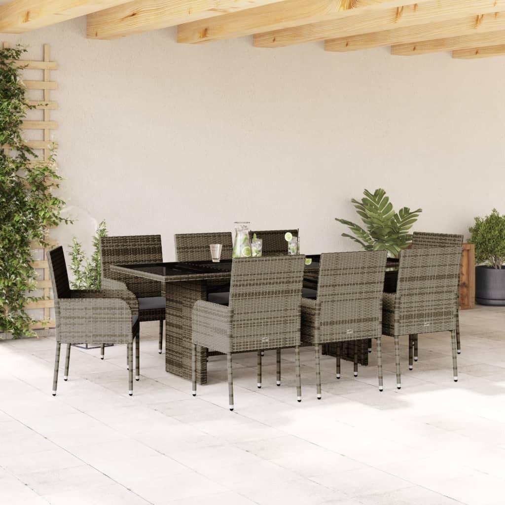 VidaXL Garten essgruppe poly-rattan  