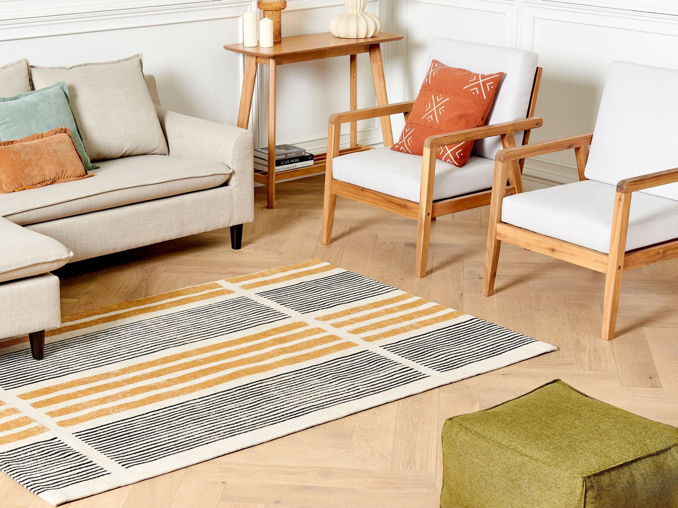 Beliani Tapis en Coton Boho KATRA  