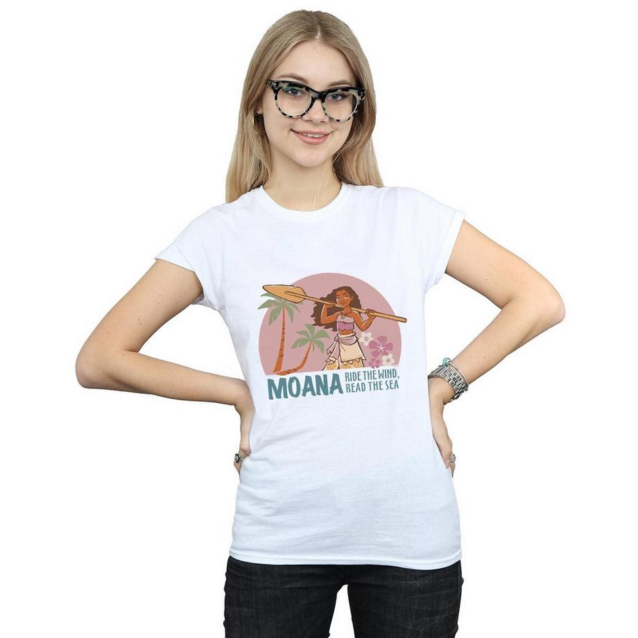 Disney Moana Ride The Wind Read The Sea T-Shirt  
