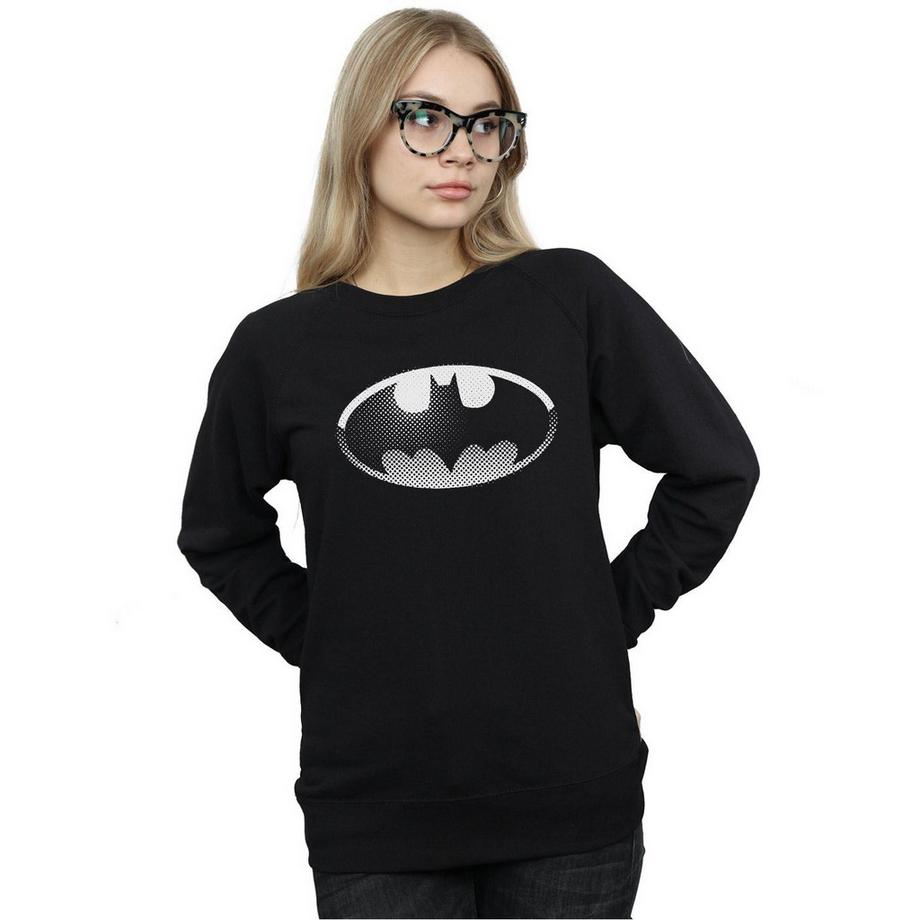 DC COMICS Batman Logo Slim Fit Felpa  