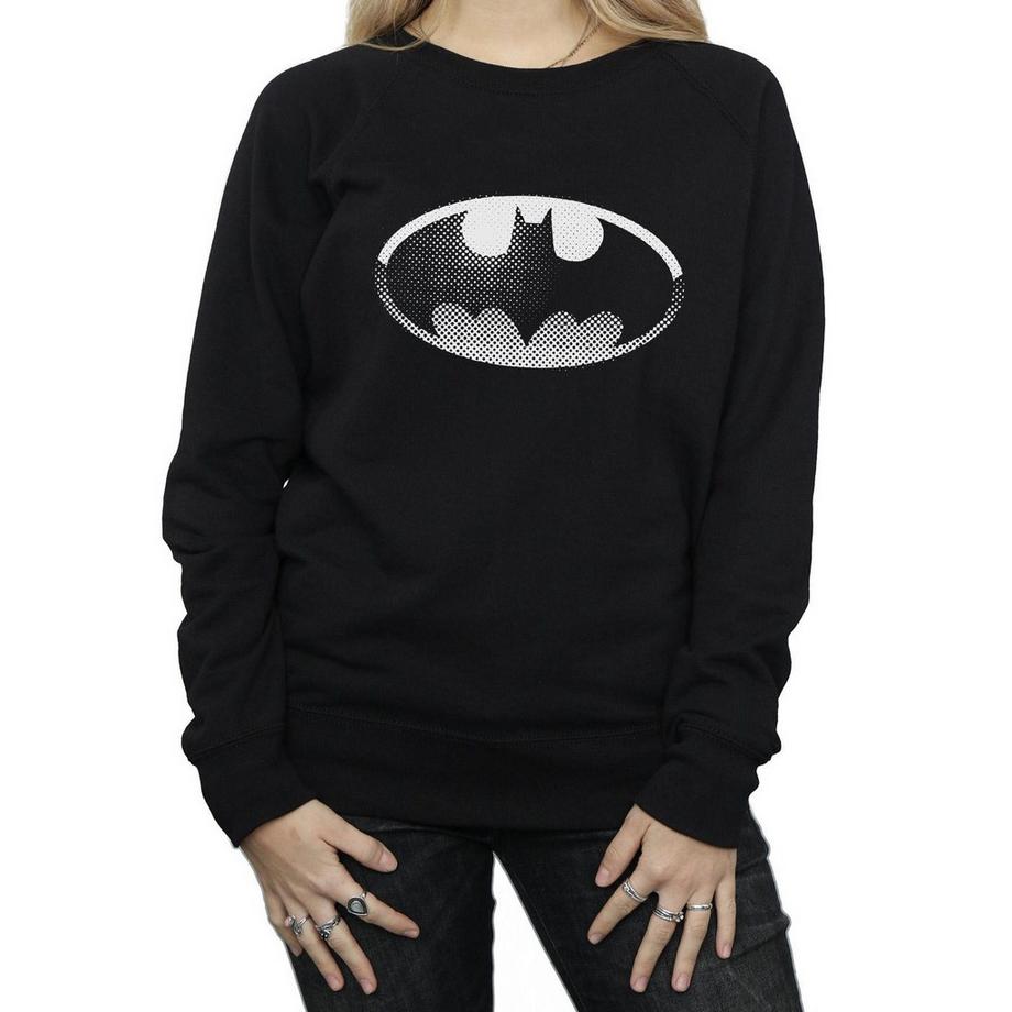DC COMICS Batman Logo Slim Fit Felpa  