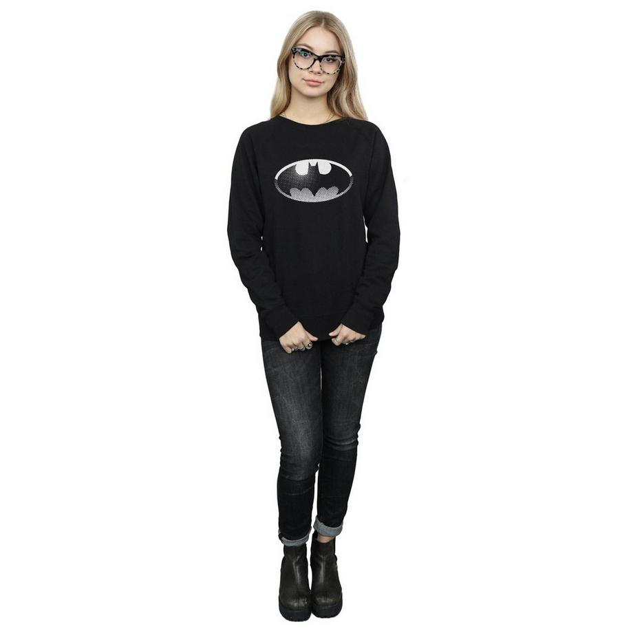 DC COMICS Batman Logo Slim Fit Felpa  