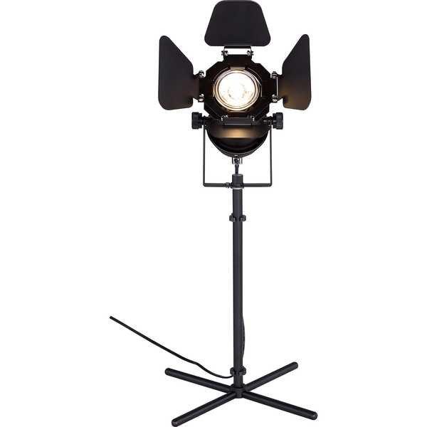 mutoni Lampe de table Egon métal noir 1xGU10  