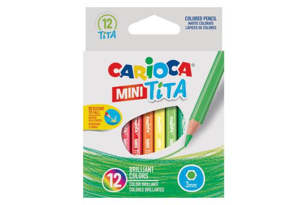 CARIOCA CARIOCA Farbstift Mini Tita 3mm, 12 Stück  