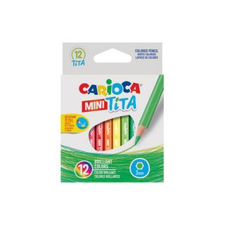 CARIOCA CARIOCA Farbstift Mini Tita 3mm, 12 Stück  