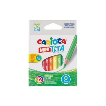 CARIOCA Farbstift Mini Tita 3mm, 12 Stück