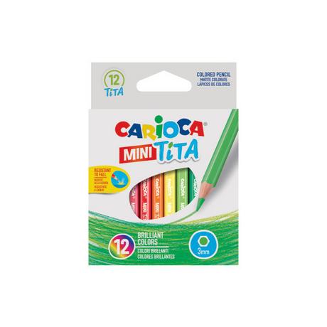 CARIOCA CARIOCA Farbstift Mini Tita 3mm, 12 Stück  