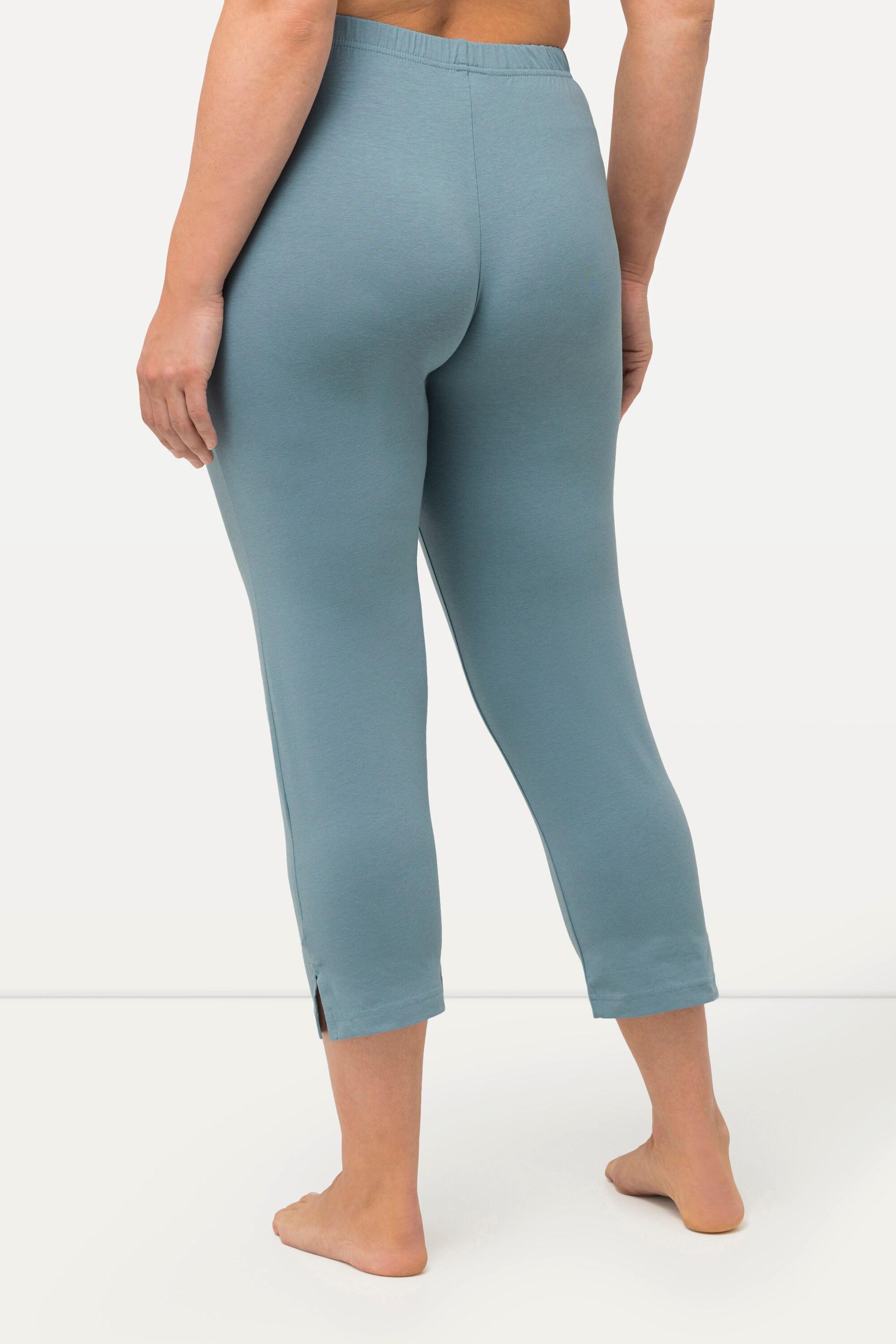 Ulla Popken  Pantaloni Capri a 7/8 con cintura elastica, fino alla tg. 72/74 