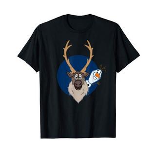 Frozen II T-Shirt Imprimé Sven et Olaf  