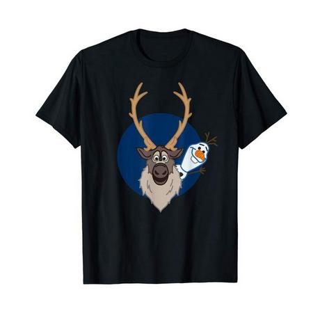 Frozen II T-Shirt Imprimé Sven et Olaf  