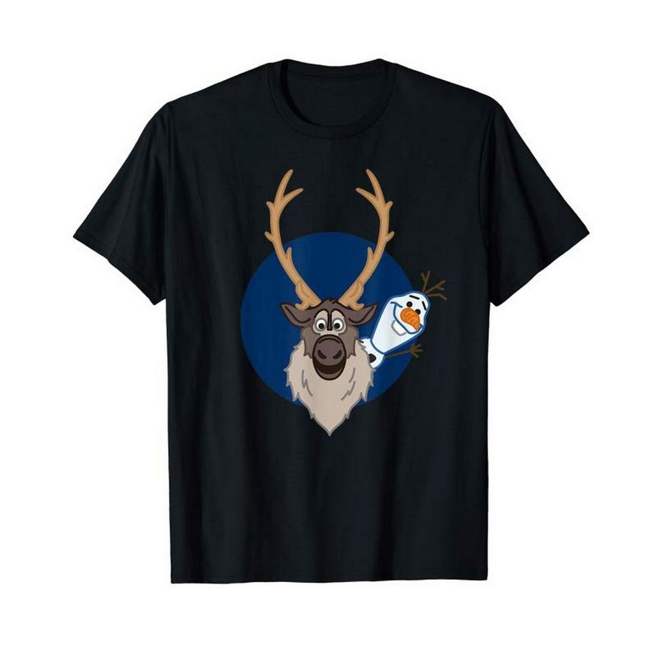 Frozen II T-Shirt Sven und Olaf Print  