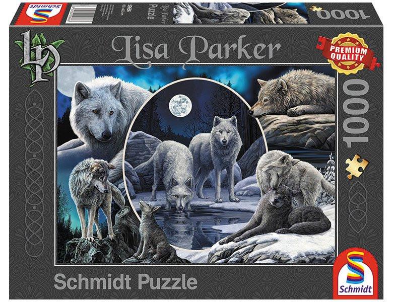 Schmidt Spiele  Schmidt Loups magnifiques, 1000 pièces 