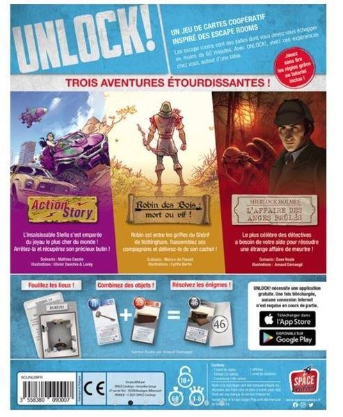 Asmodee  Unlock! Legendary Adventures (FR) 