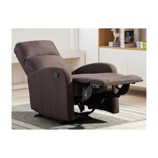 Vente-unique Fauteuil relax en tissu ISAO  