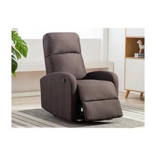 Vente-unique Fauteuil relax en tissu ISAO  