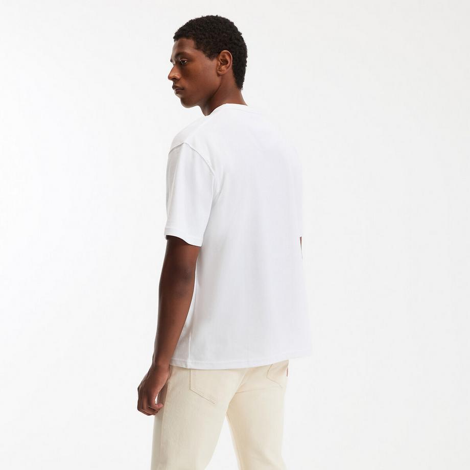 La Redoute Collections T-Shirt Col Rond Coupe Oversize  