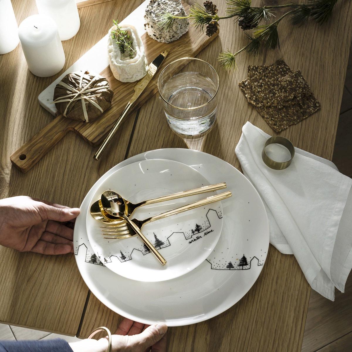 La Redoute Intérieurs 4er-Set Dessertteller Miwin  