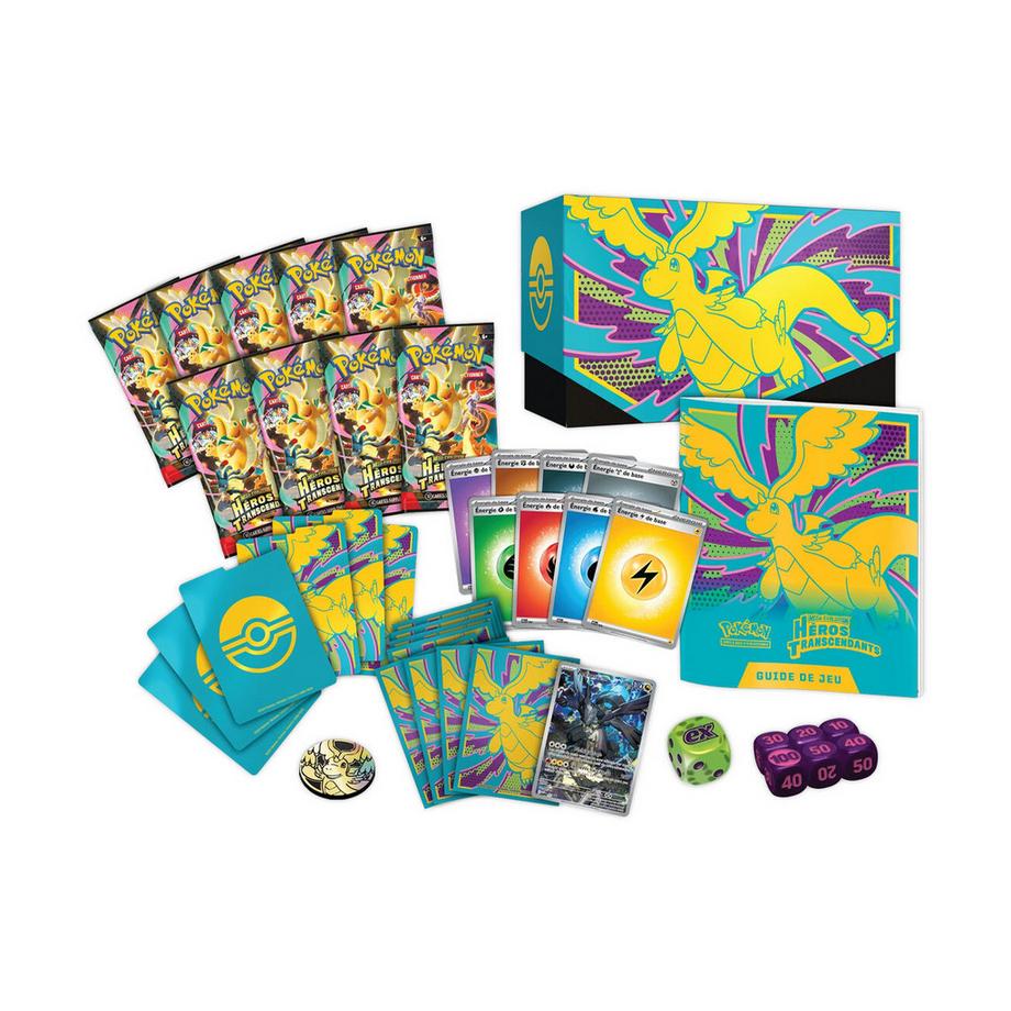 Pokémon  JCC: ME2.5 Méga-Évolution Héros Transcendants Coffret Dresseur d’Élite - FR 