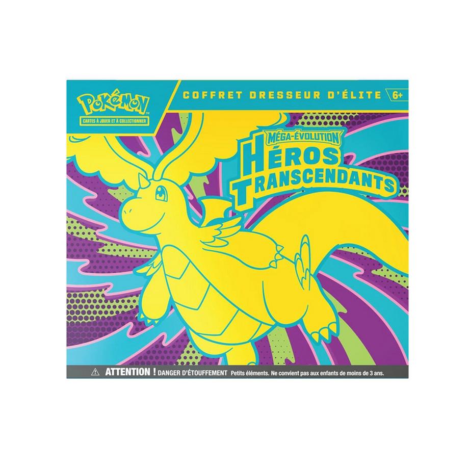 Pokémon  JCC: ME2.5 Méga-Évolution Héros Transcendants Coffret Dresseur d’Élite - FR 