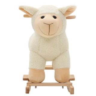 VidaXL  Mouton à bascule peluche 