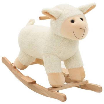 Mouton à bascule peluche