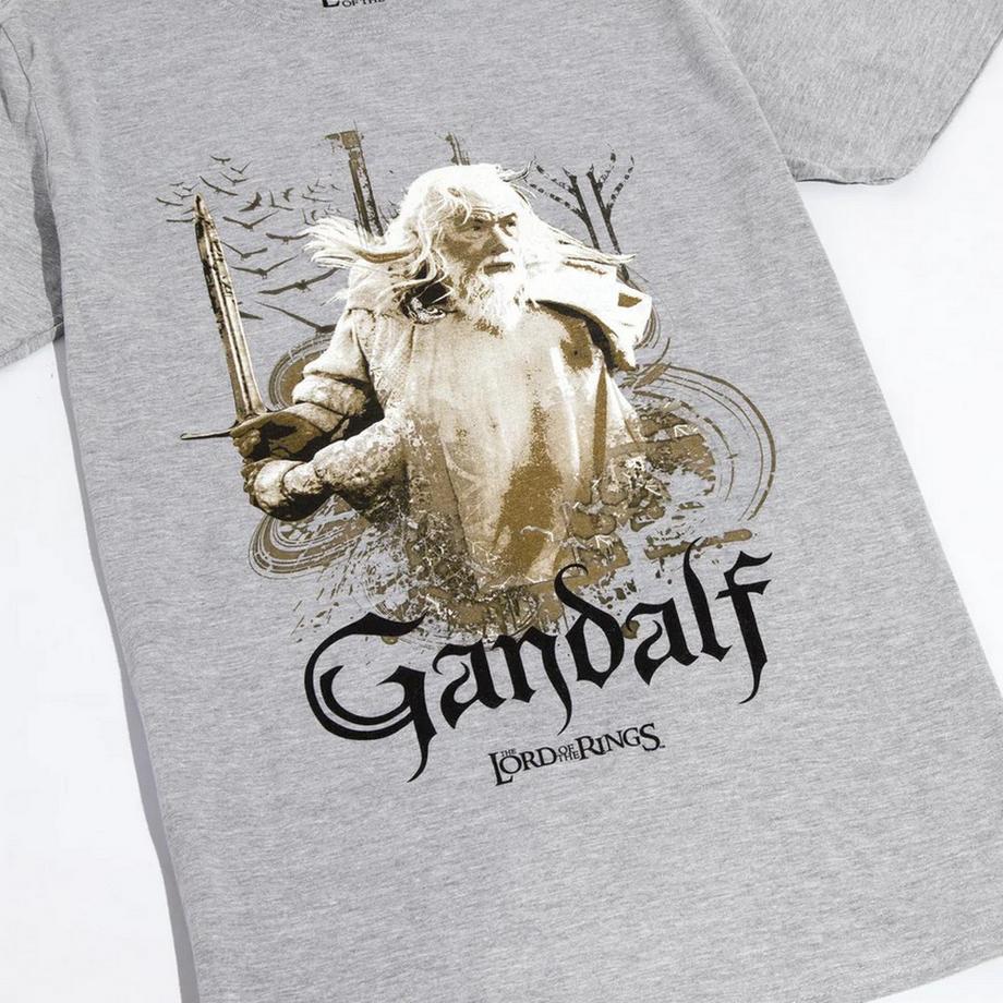 Lord Of The Rings Gandalf Grafikdruck T-Shirt  