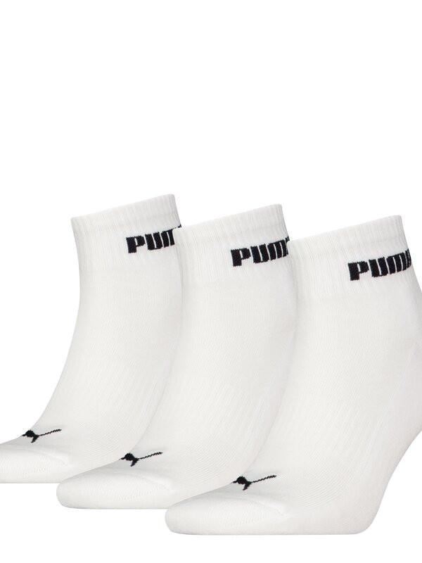 PUMA Cushioned Quarter Socken 3er-Pack  