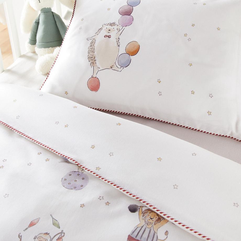 La Redoute Intérieurs Housse de couette bébé Phineas 50% coton recyclé  