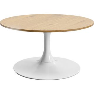 KARE Design Table basse Schickeria chêne blanc vers 80  