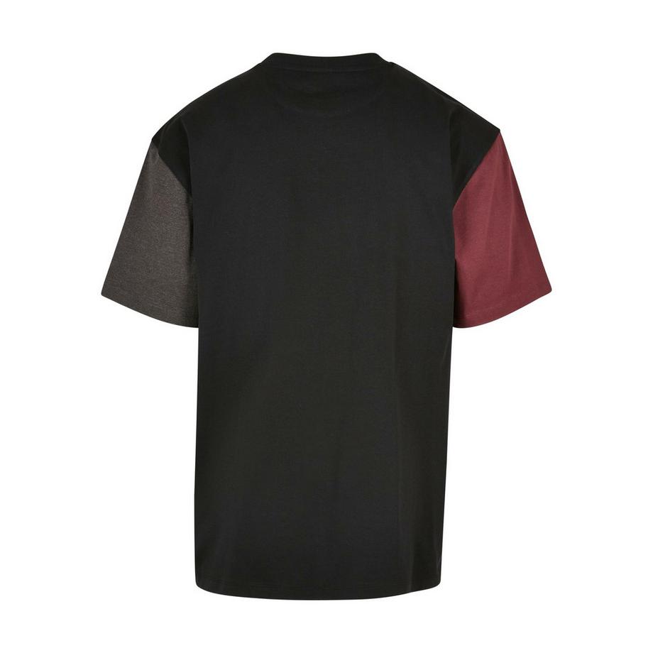URBAN CLASSICS Oversized Bio-Baumwolle Colorblock T-Shirt  