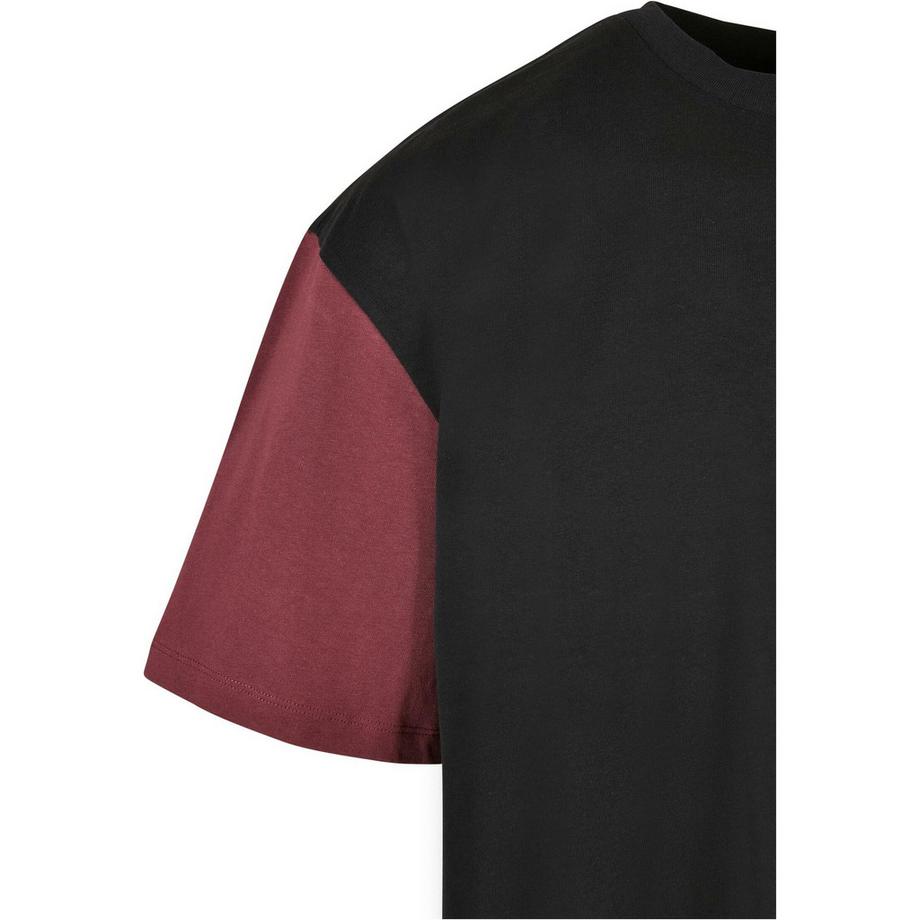 URBAN CLASSICS Oversized Bio-Baumwolle Colorblock T-Shirt  