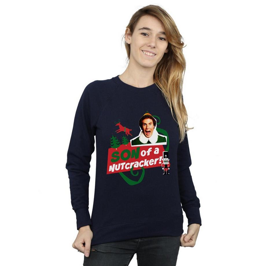 Elf Son Of A Nutcracker Bedrucktes Sweatshirt  