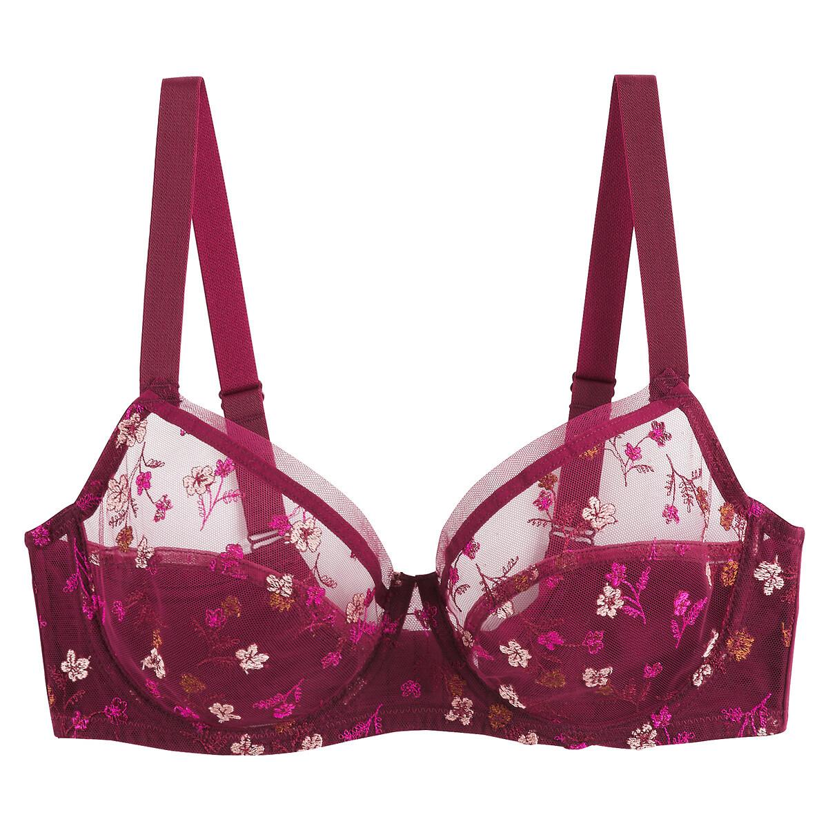 La Redoute Collections  Soutien-gorge minimiseur en tulle brodé Ivona 