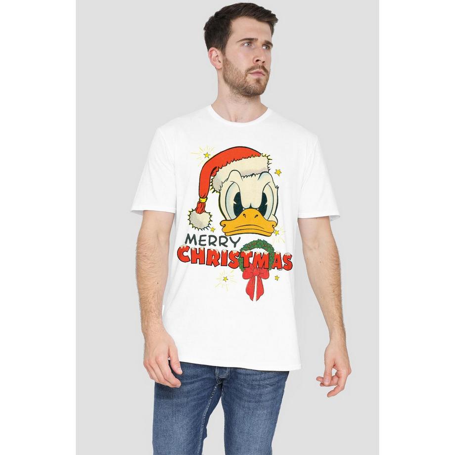 Disney Merry Christmas Donald Duck T-Shirt Graphique  
