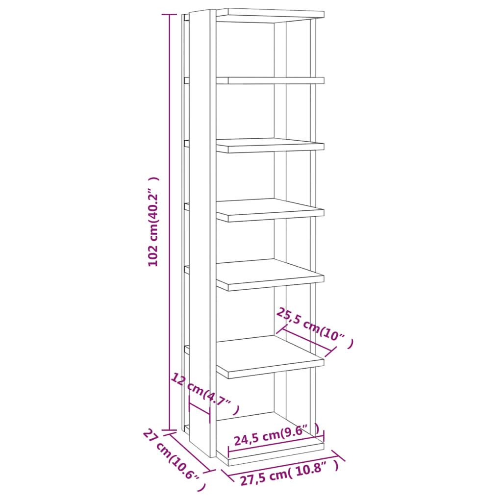 VidaXL Armoire à chaussures bois d'ingénierie  