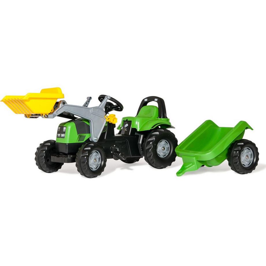 rolly toys  rollyKid Deutz-Fahr Agropuls 420 mit Lader & Anhänger 