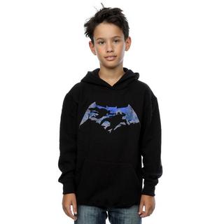 DC COMICS  Sweat à capuche BATMAN SUPERMAN BATTLE SILHOUETTE 