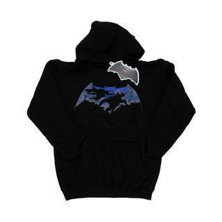 DC COMICS  Sweat à capuche BATMAN SUPERMAN BATTLE SILHOUETTE 