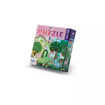 Foil Puzzle, Glitzerndes Einhorn 60 pc