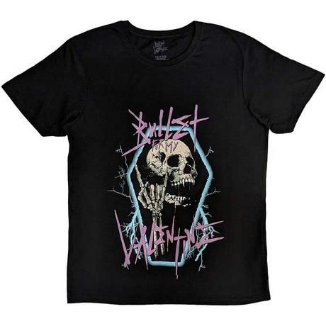 Bullet For My Valentine Bullet For My Valentine Totenkopf Grafik T-Shirt  