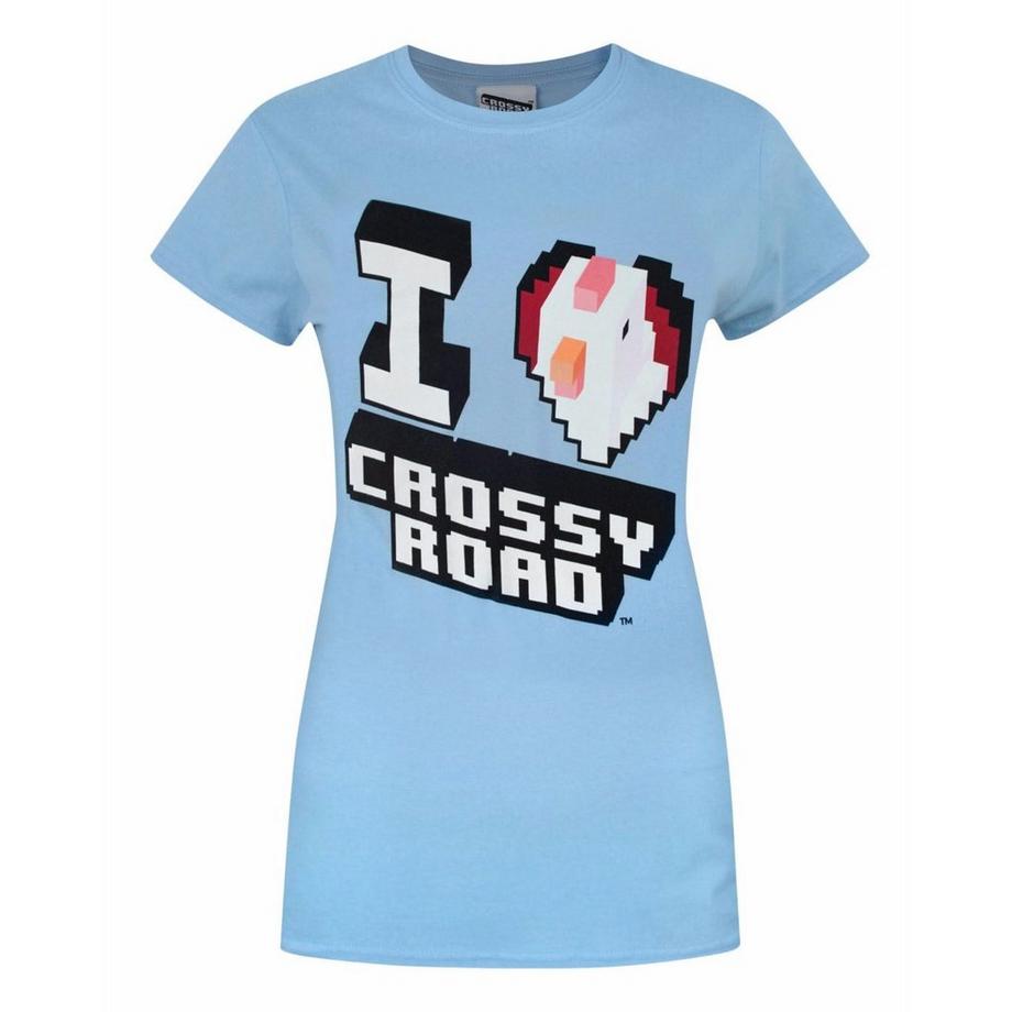 Vanilla Underground Crossy Road I Love Crossy Road T-Shirt  