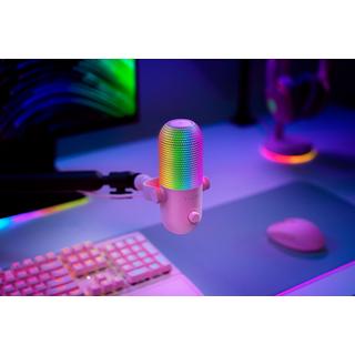 RAZER  Razer Seiren V3 Chroma Rosa Microfono per PC 