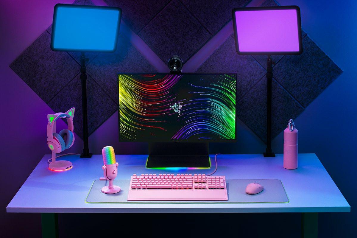 RAZER  Razer Seiren V3 Chroma Rosa Microfono per PC 